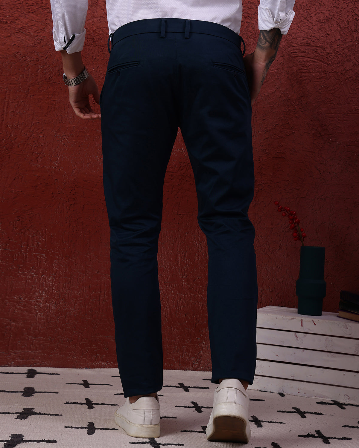 Supreme Teal Trousers