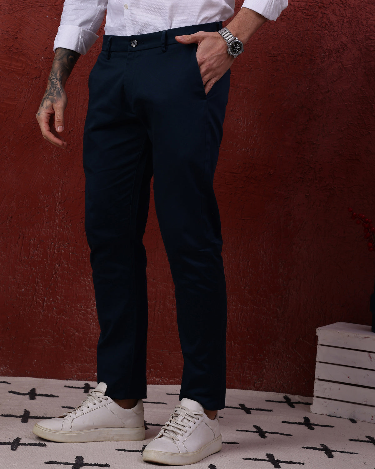 Supreme Teal Trousers