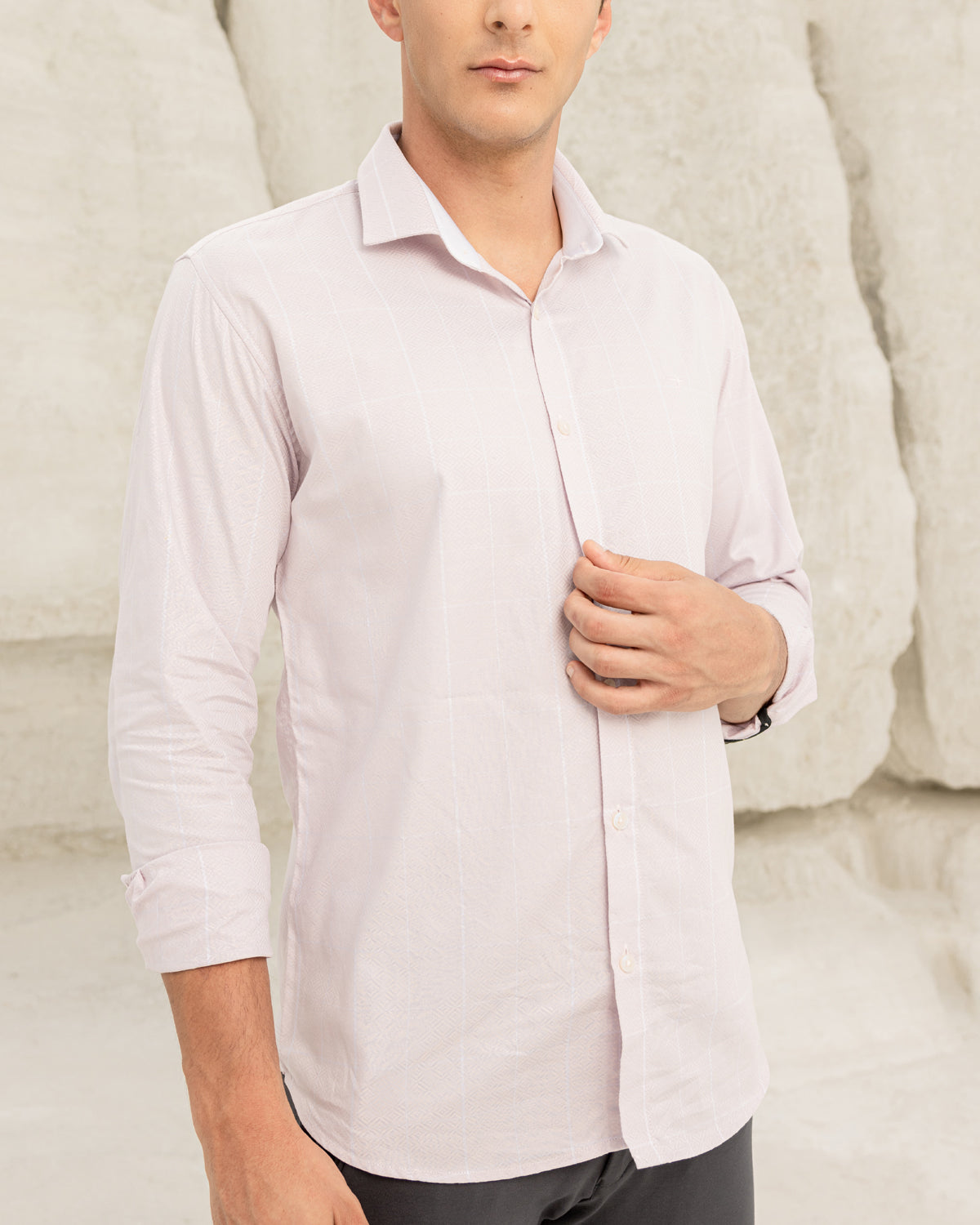 Merino Pink Shirt