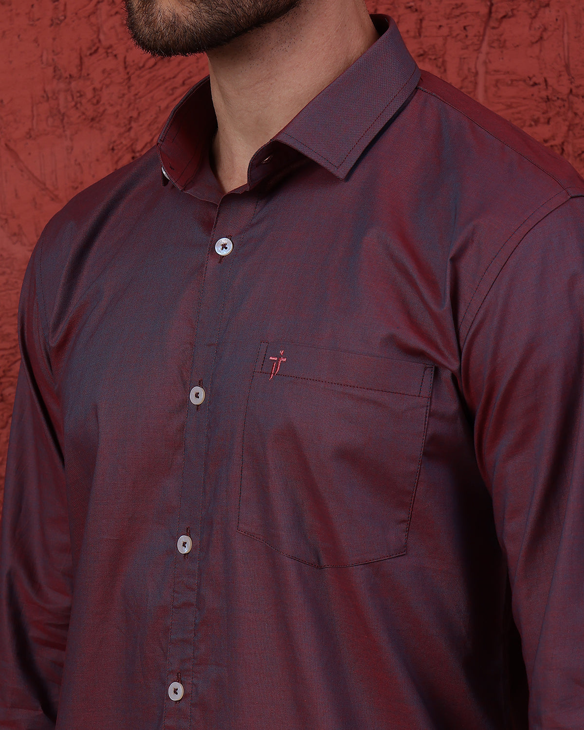 Dusk Maroon Shirt