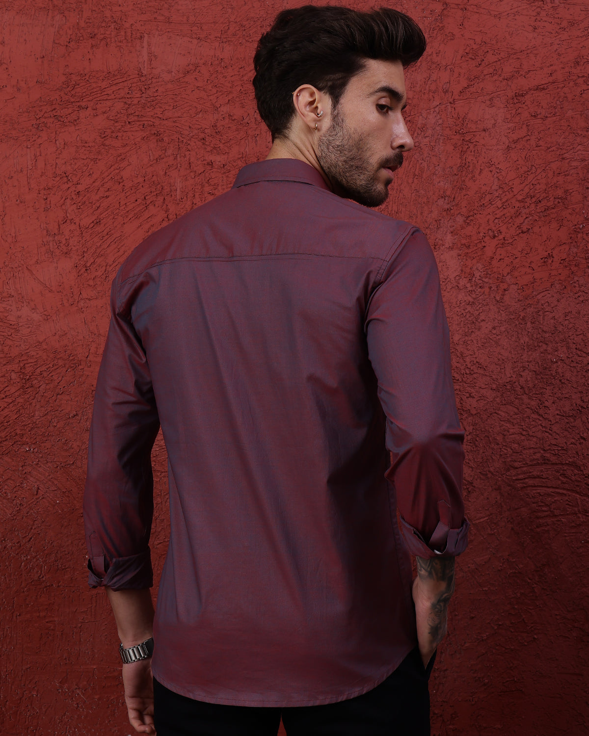 Dusk Maroon Shirt