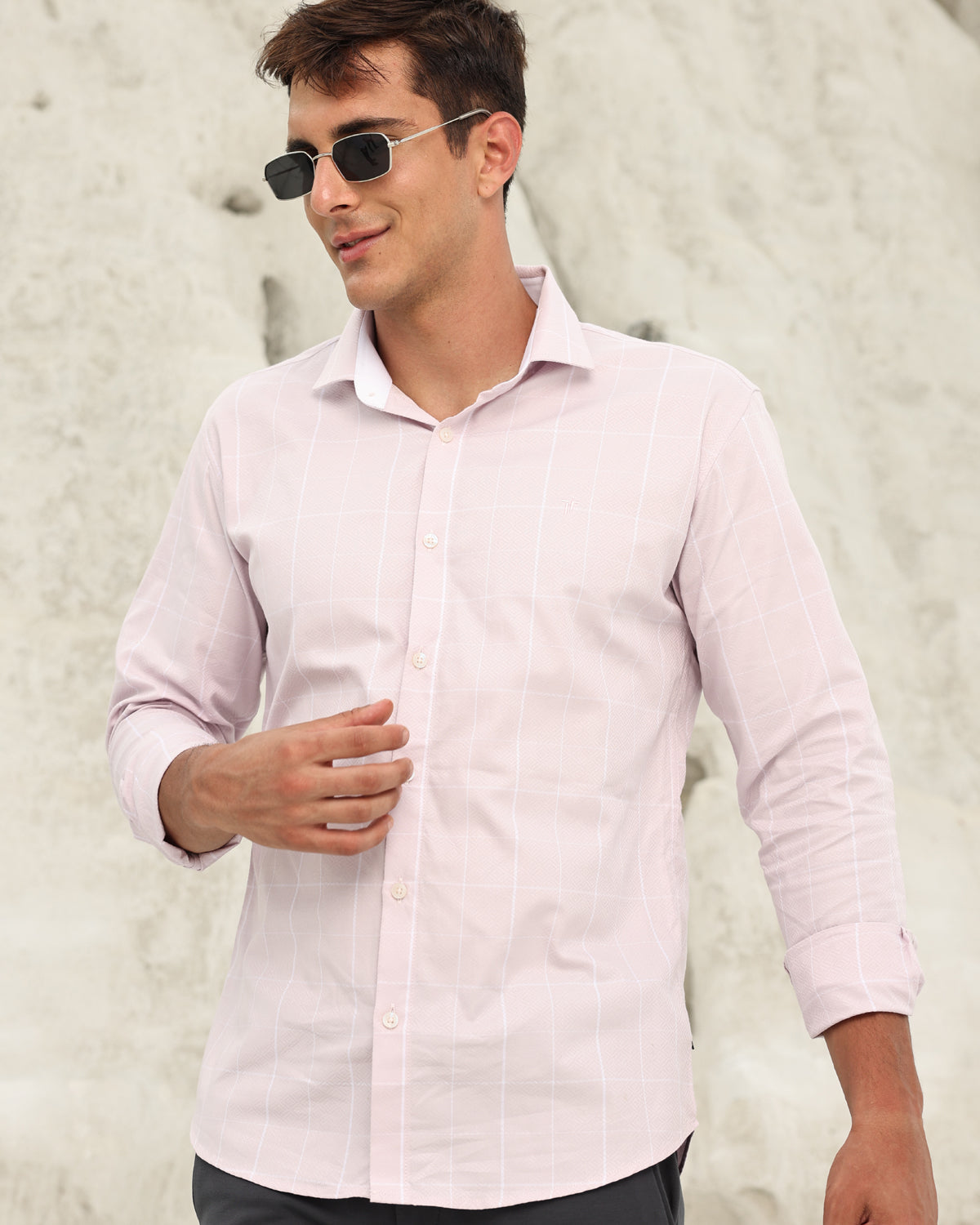 Merino Pink Shirt