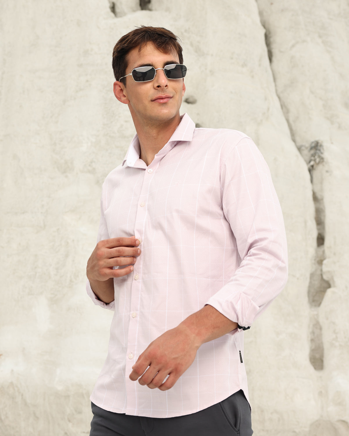 Merino Pink Shirt